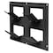 Emsco Group Wall Flowers Vertical Gardening System, Create Gardens on Walls, Holds up to 4 Potted Plants, Black 2492-1 - alternate 1